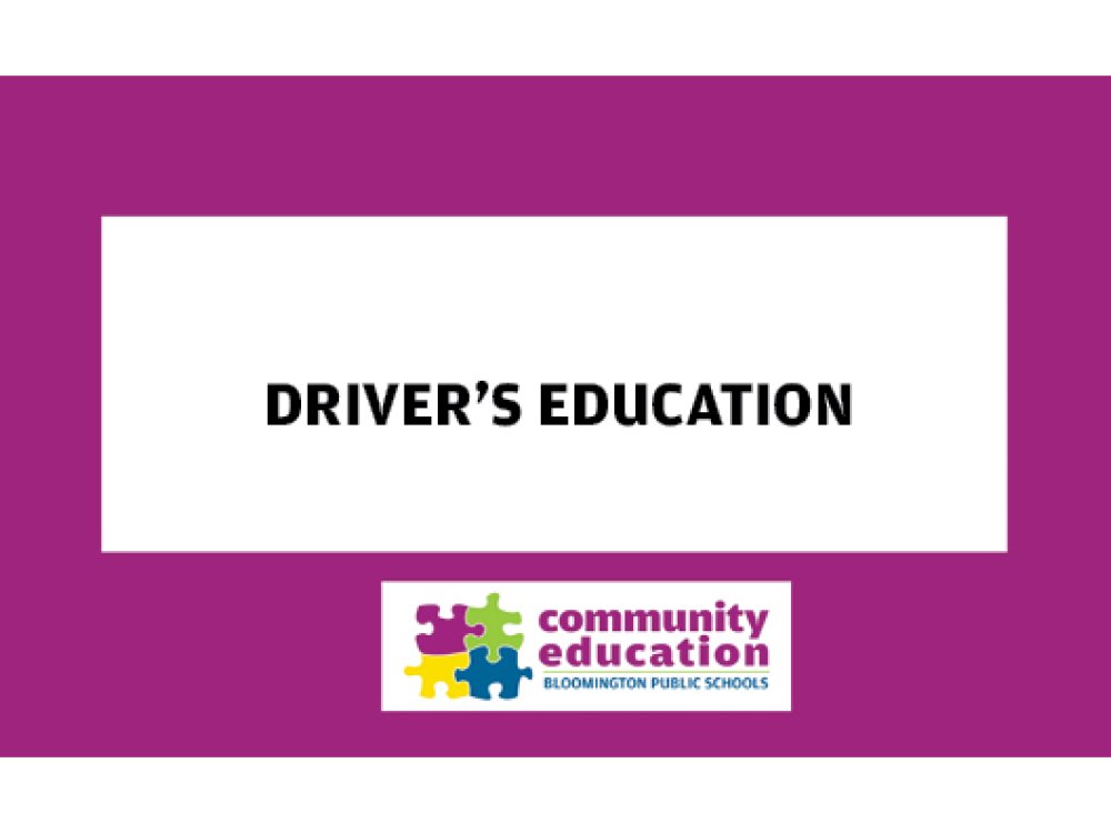 Driver's Education logo for winter