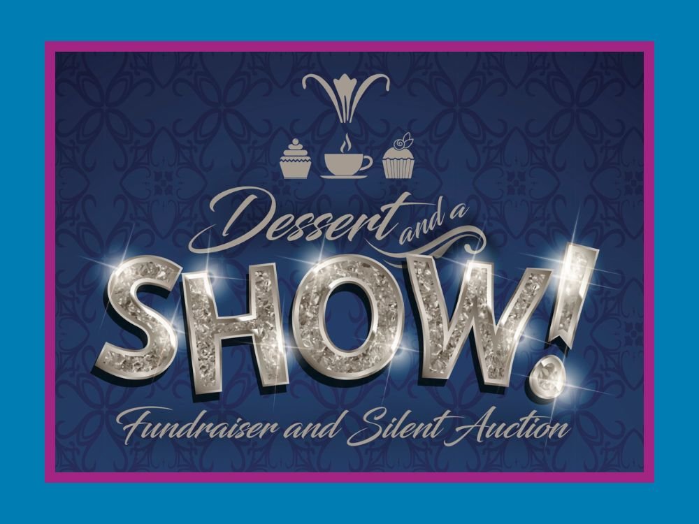 Logo for Jefferson High School's Dessert and a Show show choir event