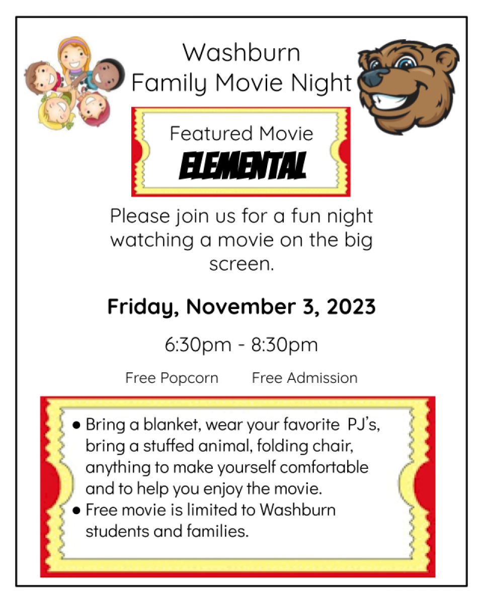 Movie Night-Friday, November 3