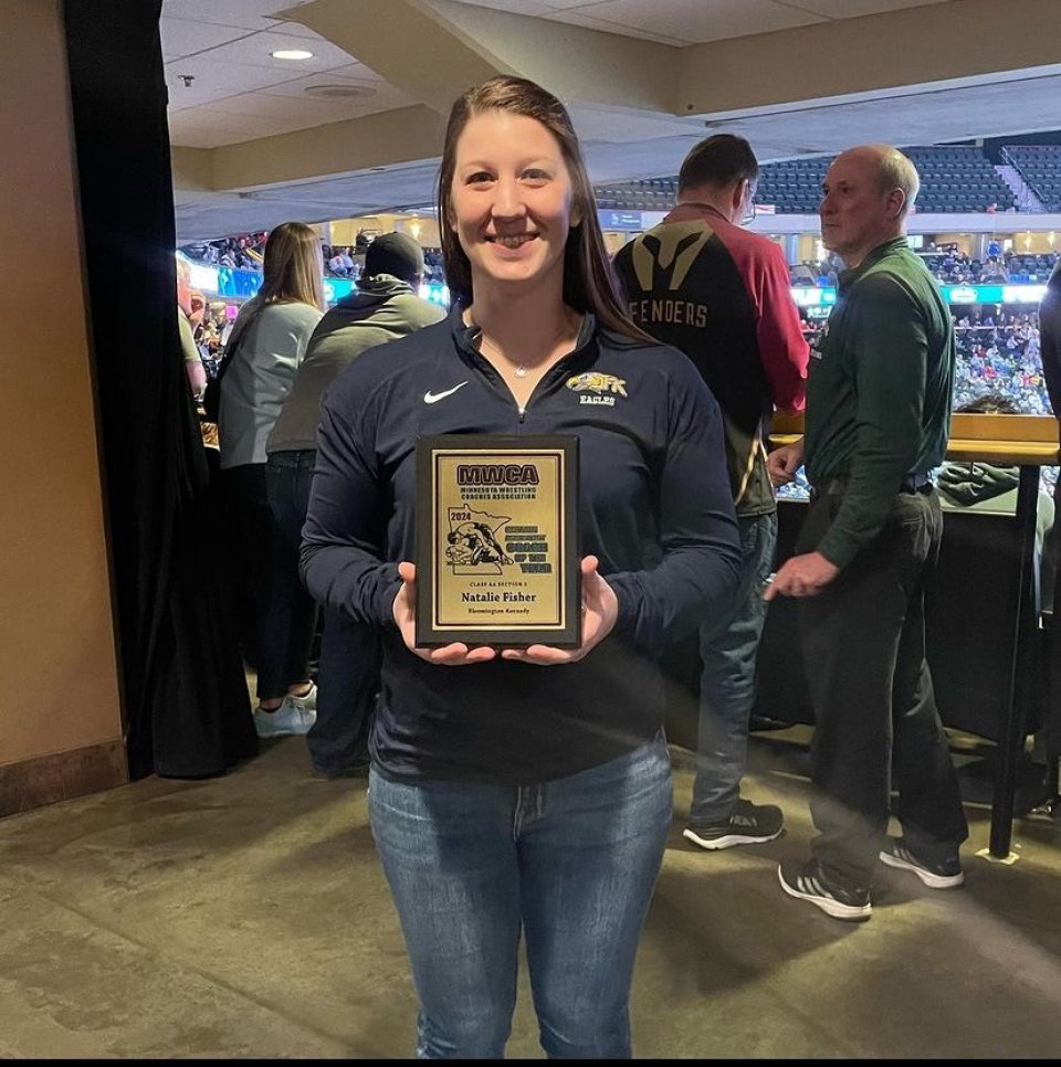Natalie Fisher Kennedy Assistant Wrestling Coach of the Year