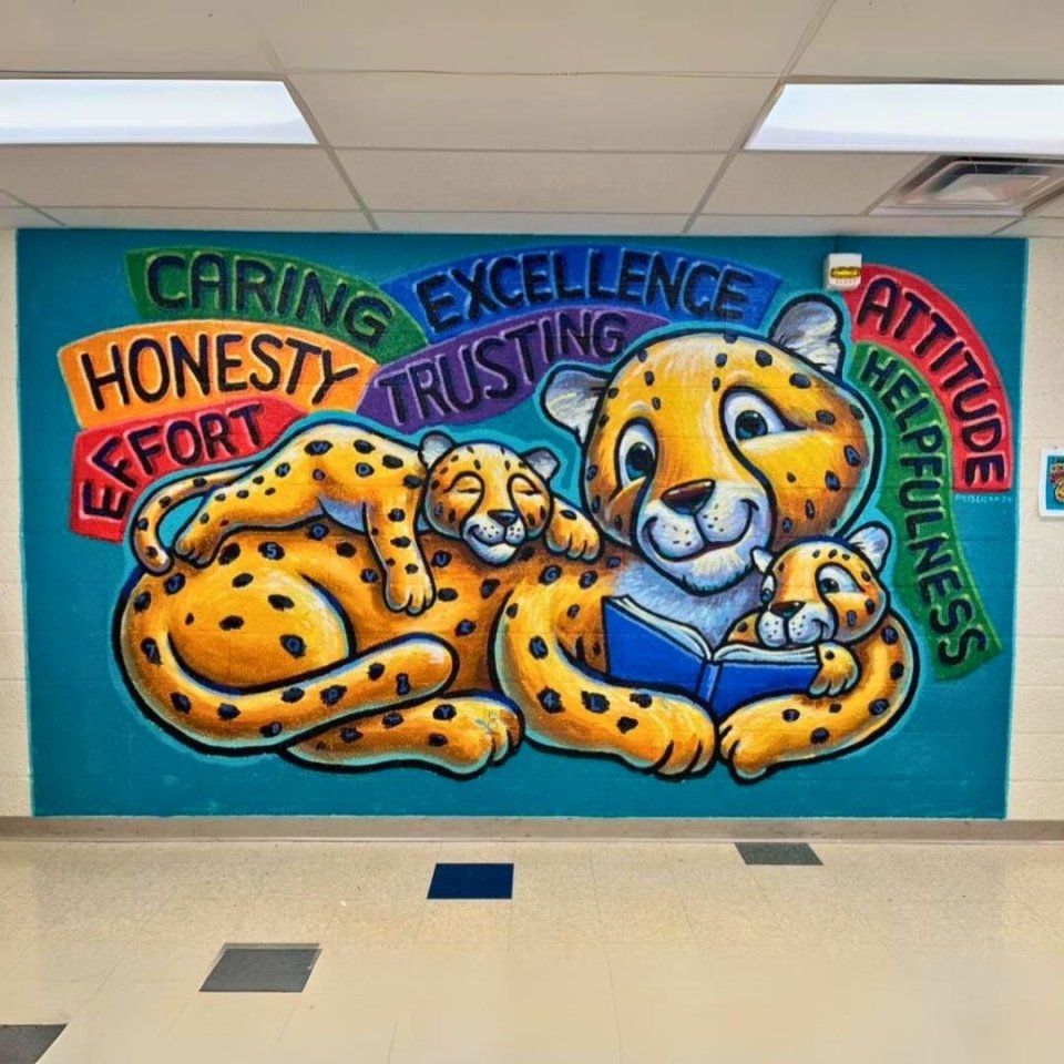 Mural at Valley View Elementary